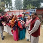 गोरखपुर में महिला जायसवाल विकास समिति ने बांटे 150 कंबल