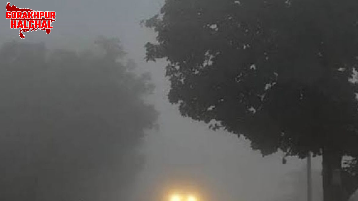 गोरखपुर में बर्फीली हवा ने बढ़ाई गलन