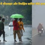 यूपी में शीतलहर और रिमझिम बारिश