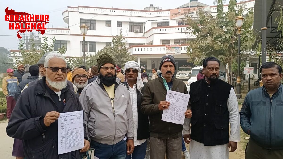 गोरखपुर बसंतपुर में कब्रिस्तान की जमीन पर अवैध कब्जा