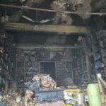 फर्रुखाबाद में चार मंजिला मकान में भीषण आग