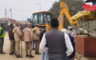 गोरखपुर में बाघागाड़ा ओवरब्रिज