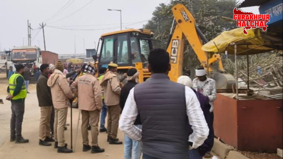 गोरखपुर में बाघागाड़ा ओवरब्रिज