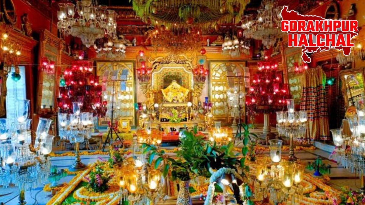 वृंदावन के प्रसिद्ध शाहजी मंदिर में