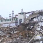 दिल्ली तुर्कमान गेट में बुलडोजर