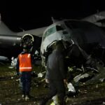 कार्गो विमान नए नोटों से लदा क्रैश