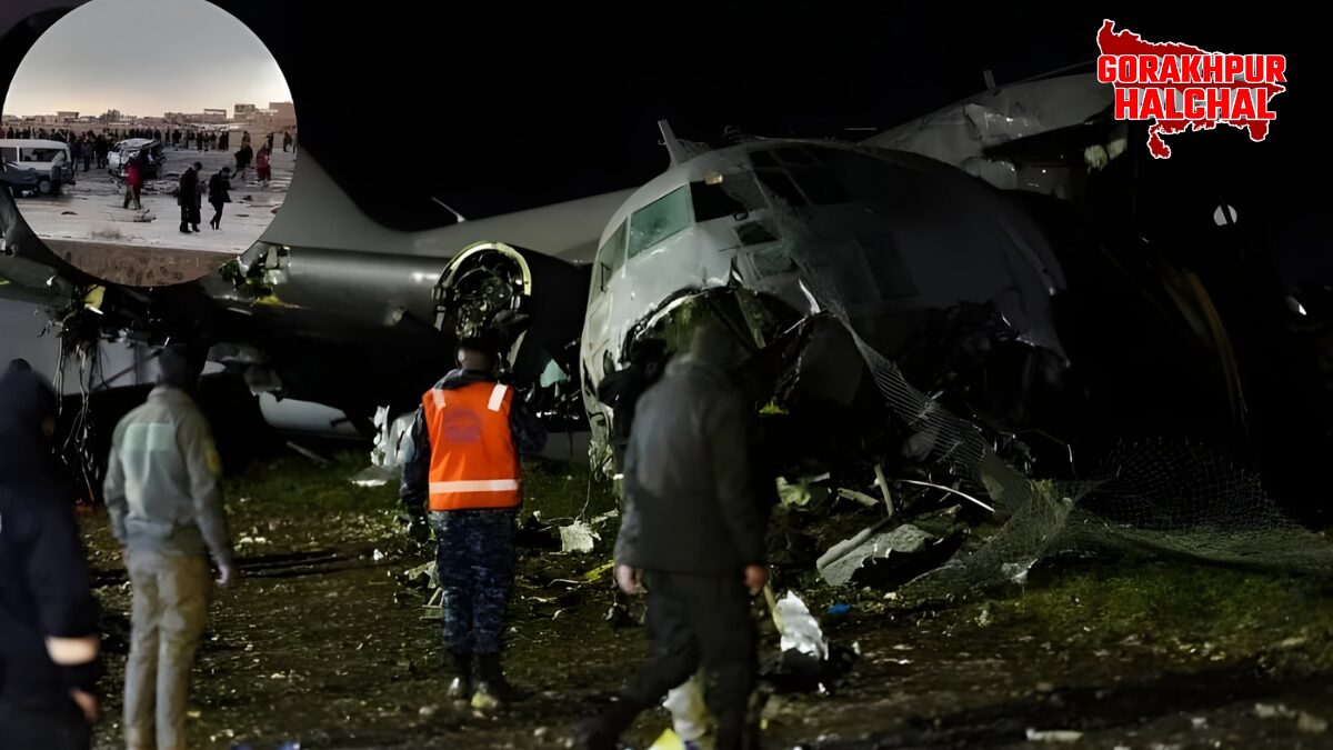 कार्गो विमान नए नोटों से लदा क्रैश