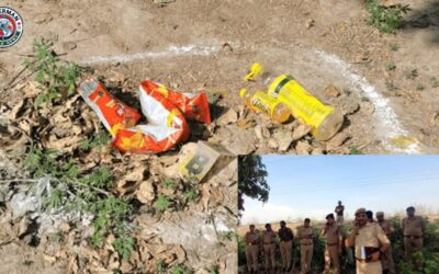 बुलंदशहर खुर्जा में रेलवे ट्रैक पास