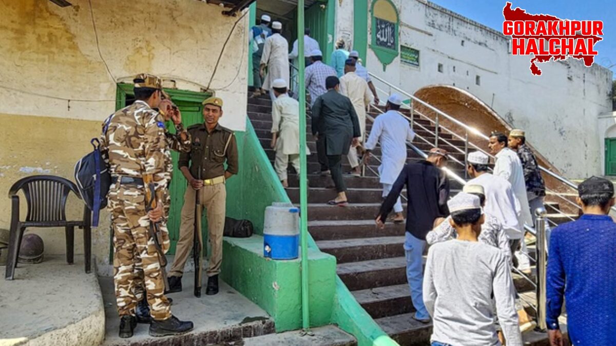 संभल में अलविदा जुमे पर कड़ी सुरक्षा