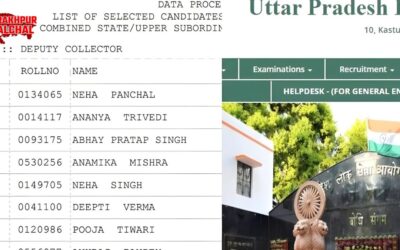 UP PCS Result